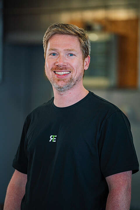 A portrait of the employee Norman.